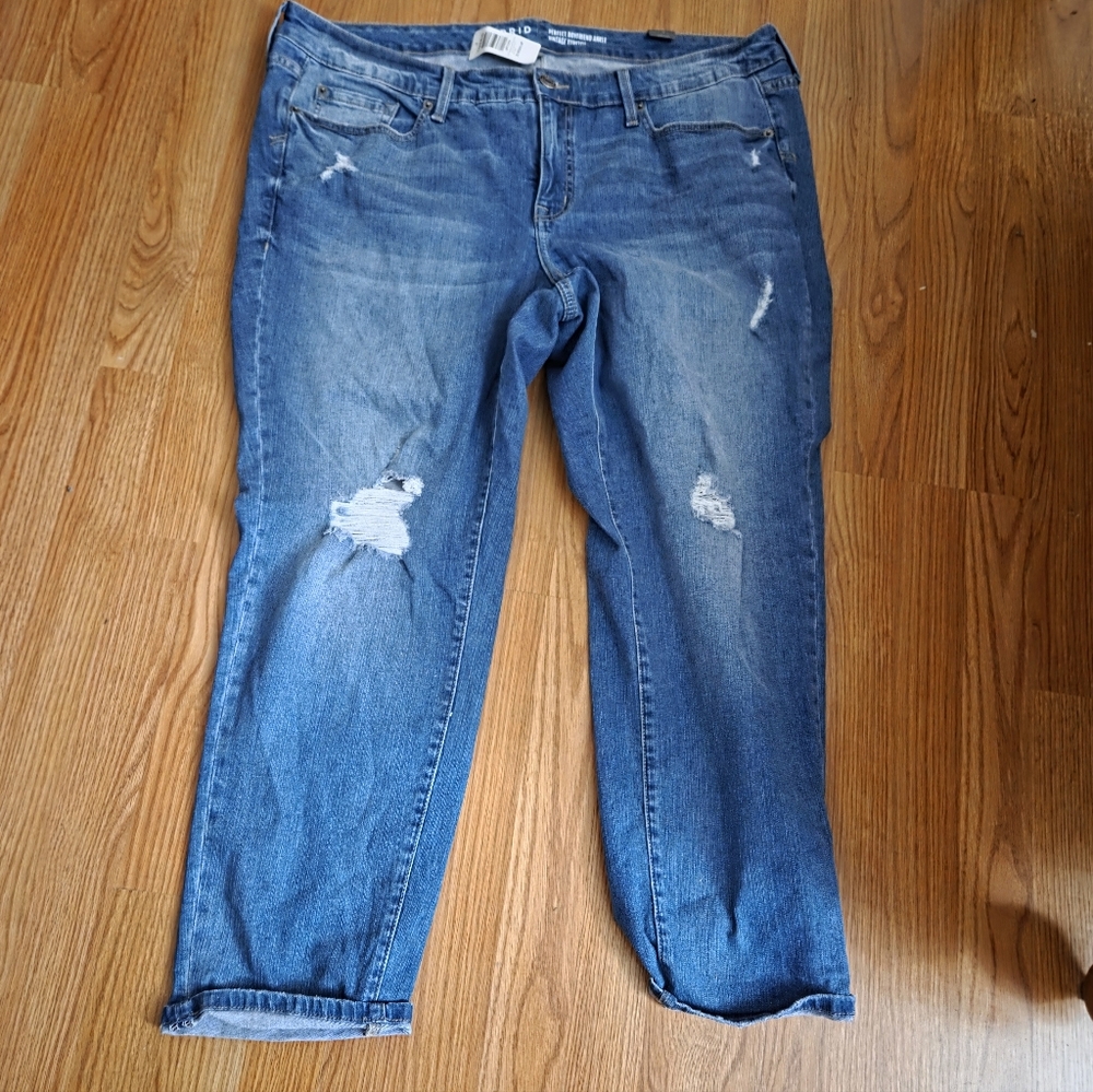 ❤️NWT VINTAGE TORRID JEANS - PERFECT SKINNY ANKLE STRETCH MID RISE - PLUS SIZE